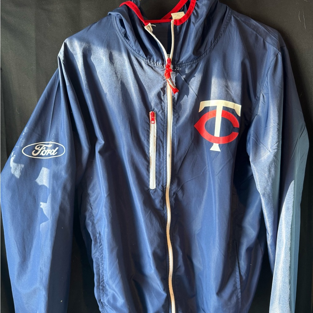 Ford Navy and Red Windbreaker Jacket